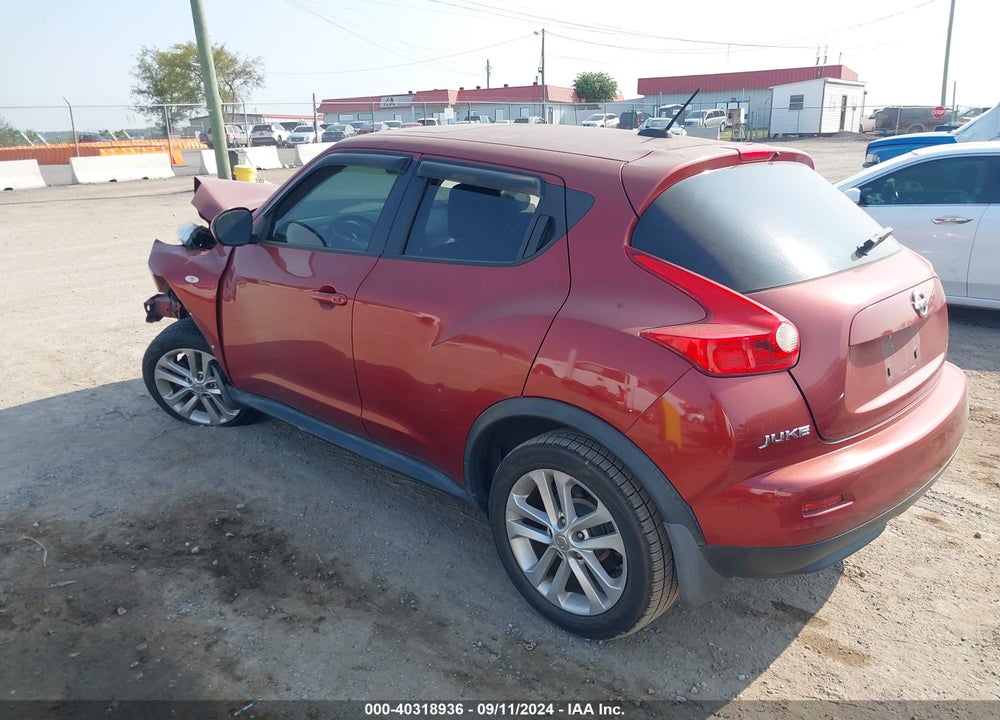 2011 NISSAN JUKE SV VIN: JN8AF5MR7BT010250