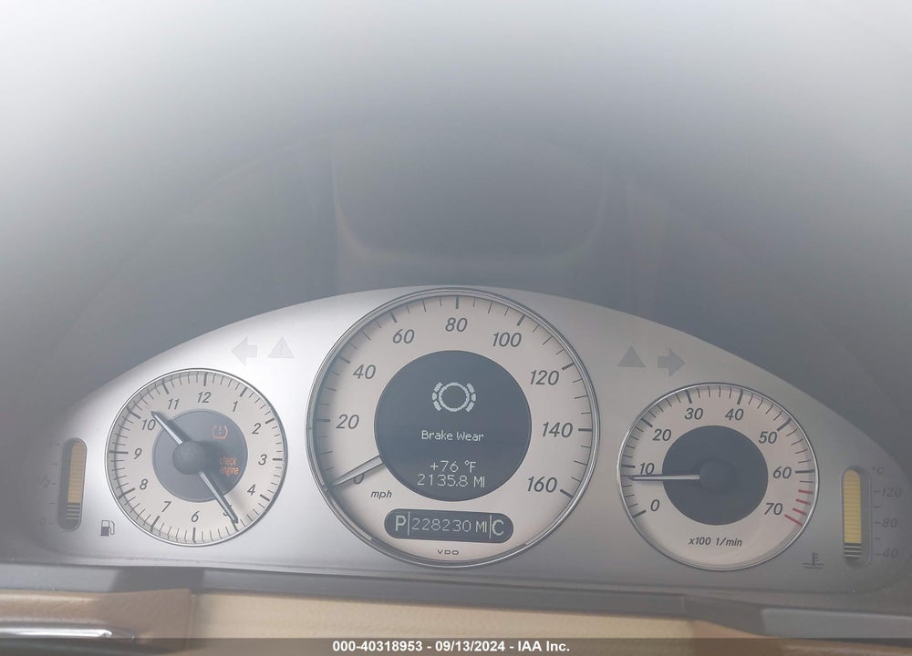 2008 MERCEDES-BENZ E 350 VIN: WDBUF56X98B250644