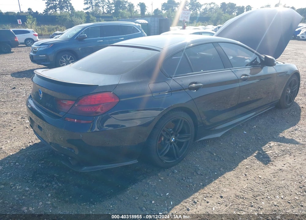 2016 BMW 650I GRAN COUPE XDRIVE VIN: WBA6D6C57GGF94838