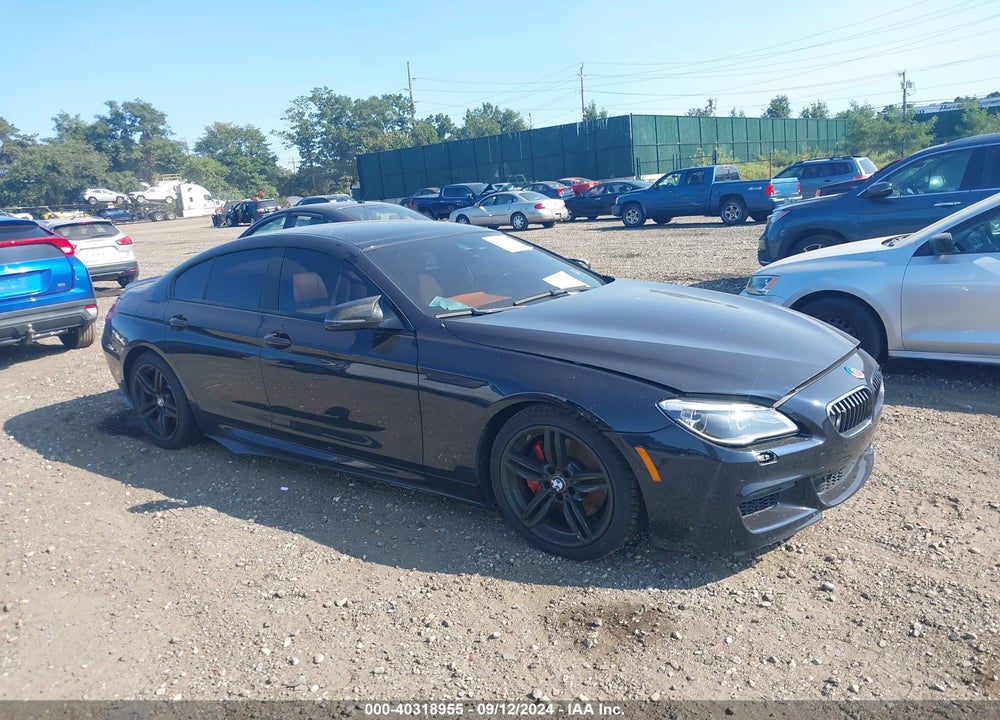 2016 BMW 650I GRAN COUPE XDRIVE VIN: WBA6D6C57GGF94838