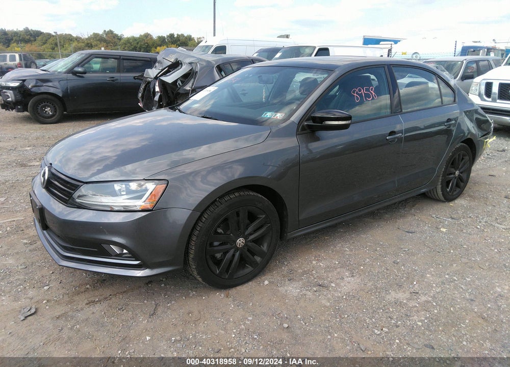 2018 VOLKSWAGEN JETTA 1.8T SE SPORT VIN: 3VWD17AJ6JM226201