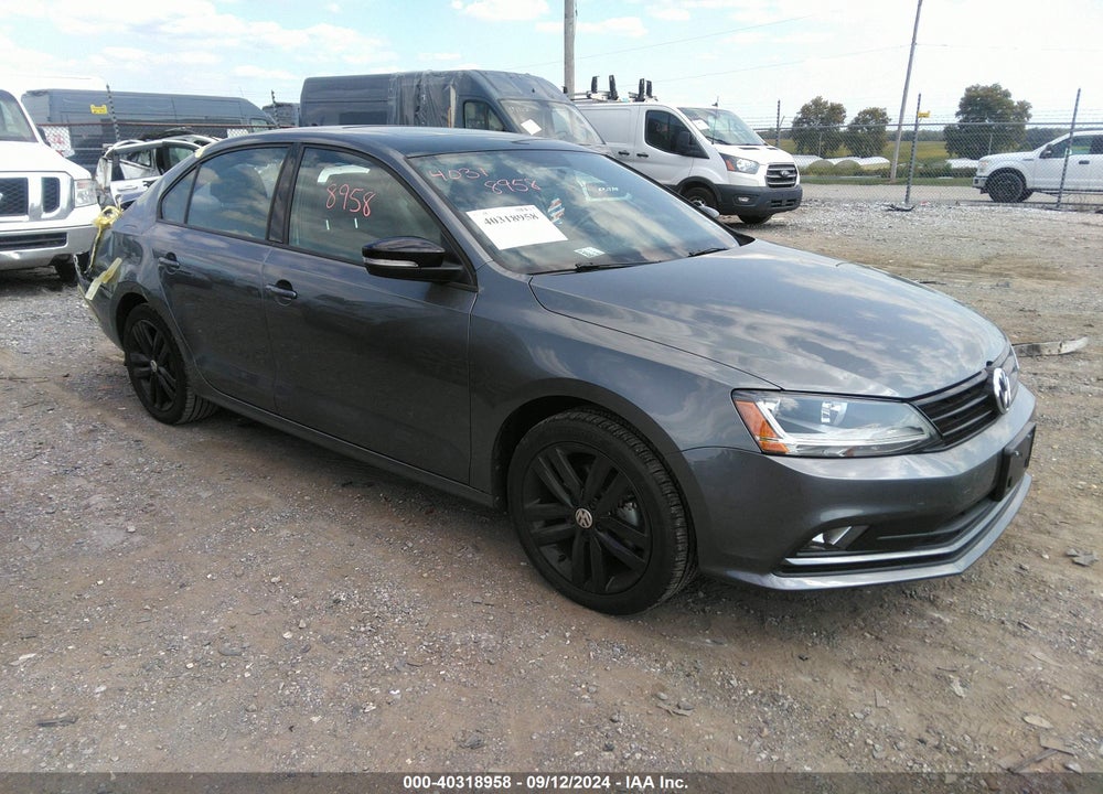 2018 VOLKSWAGEN JETTA 1.8T SE SPORT VIN: 3VWD17AJ6JM226201