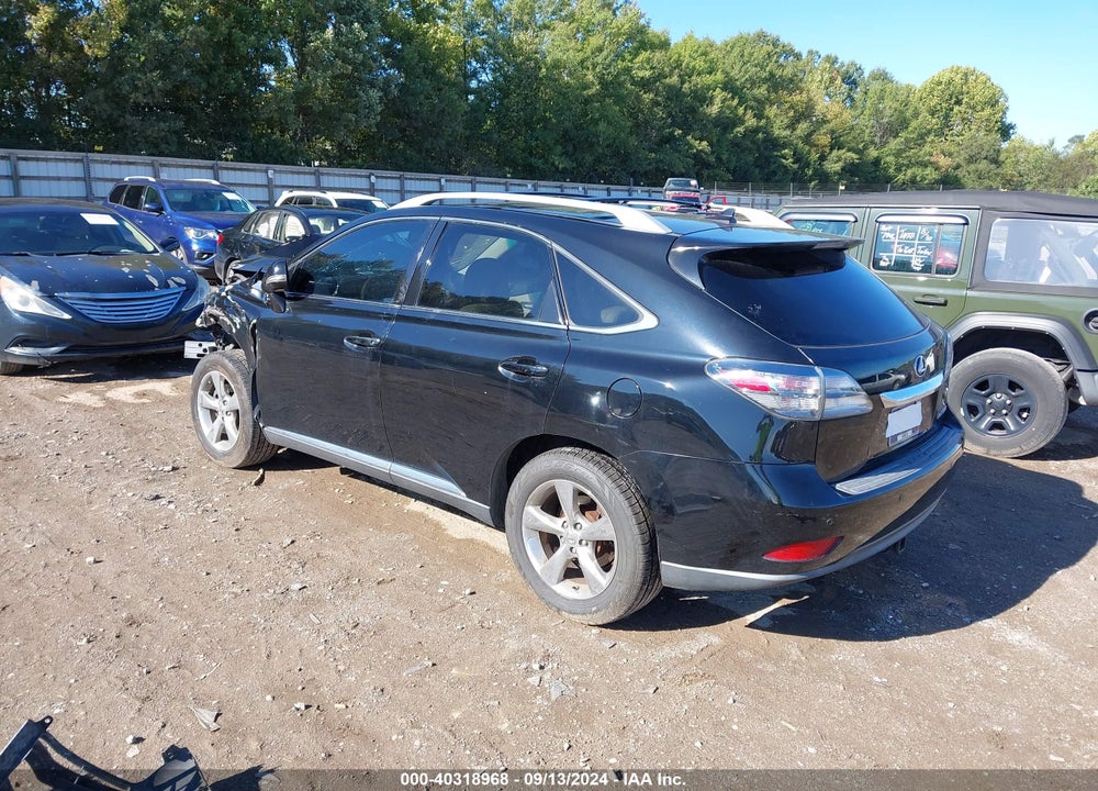 2012 LEXUS RX 350 VIN: 2T2ZK1BA5CC086005