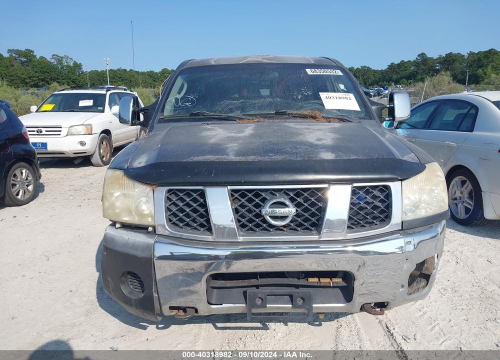 2005 NISSAN TITAN SE VIN: 1N6AA06A65N563630