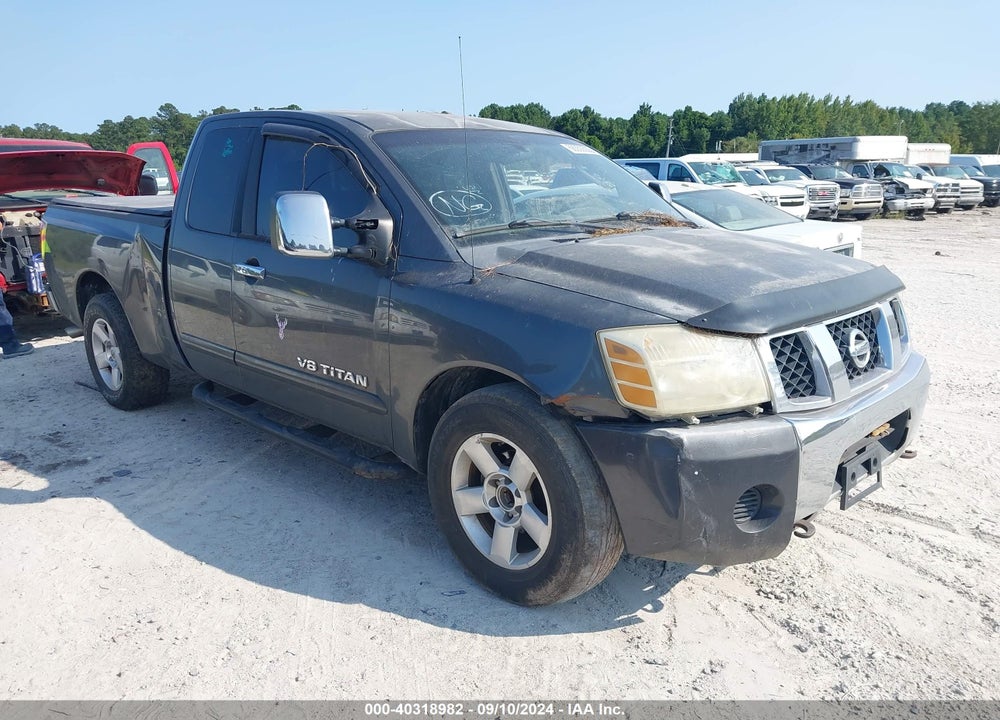 2005 NISSAN TITAN SE VIN: 1N6AA06A65N563630