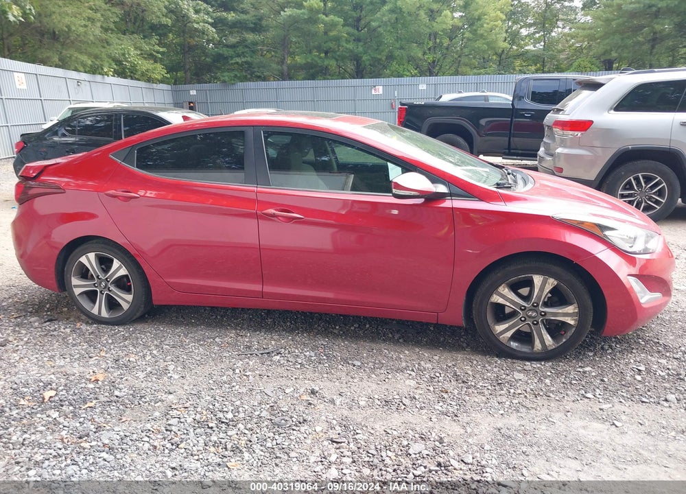 2015 HYUNDAI ELANTRA SPORT VIN: KMHDH4AH9FU422268