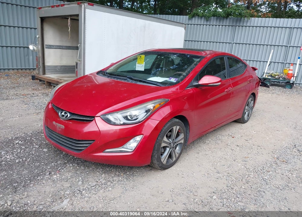 2015 HYUNDAI ELANTRA SPORT VIN: KMHDH4AH9FU422268