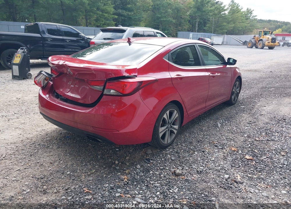 2015 HYUNDAI ELANTRA SPORT VIN: KMHDH4AH9FU422268