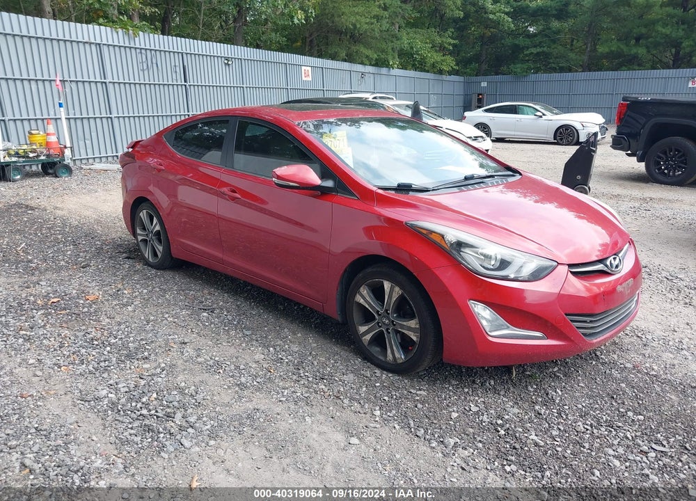 2015 HYUNDAI ELANTRA SPORT VIN: KMHDH4AH9FU422268