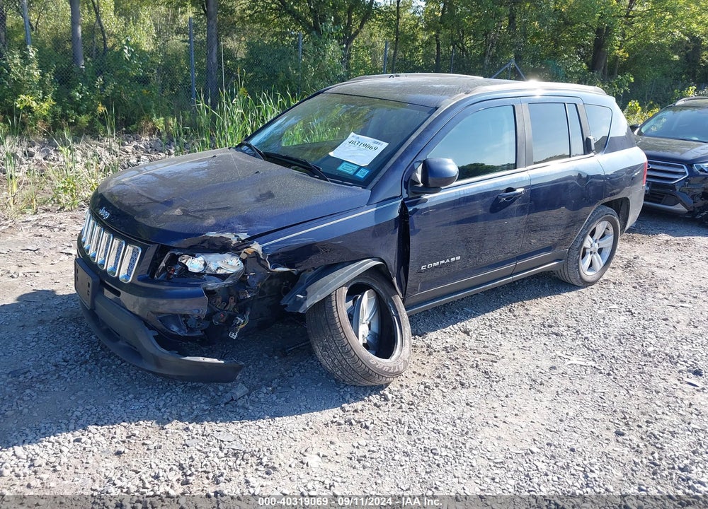 2014 JEEP COMPASS LATITUDE VIN: 1C4NJCEBXED690483