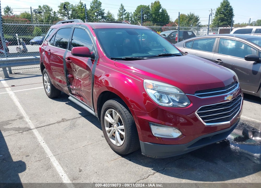 2016 CHEVROLET EQUINOX LT VIN: 2GNALCEK3G1126401