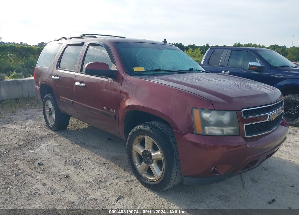 2008 CHEVROLET TAHOE LT VIN: 1GNFK13018J208701