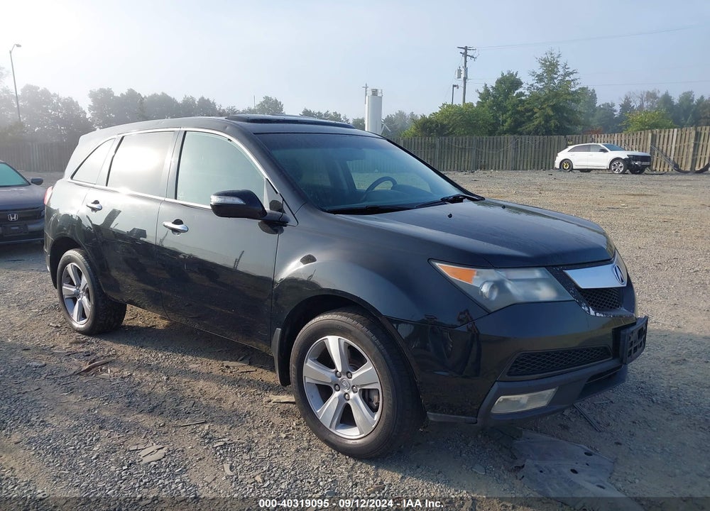 2012 ACURA MDX TECHNOLOGY PACKAGE VIN: 2HNYD2H39CH530902