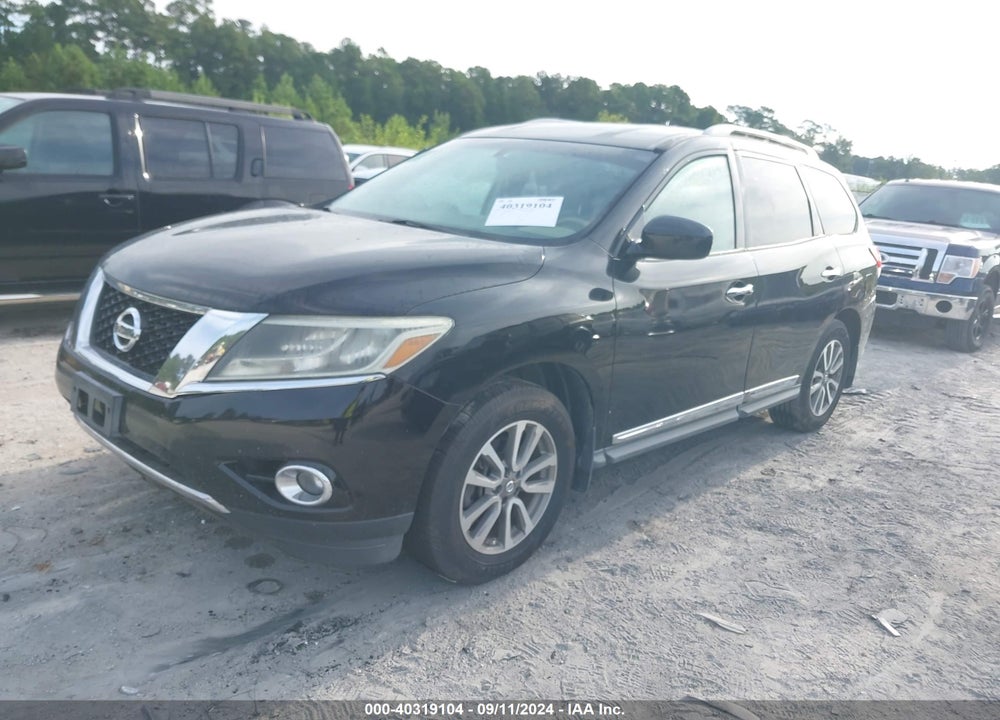 2013 NISSAN PATHFINDER SL VIN: 5N1AR2MN7DC633333