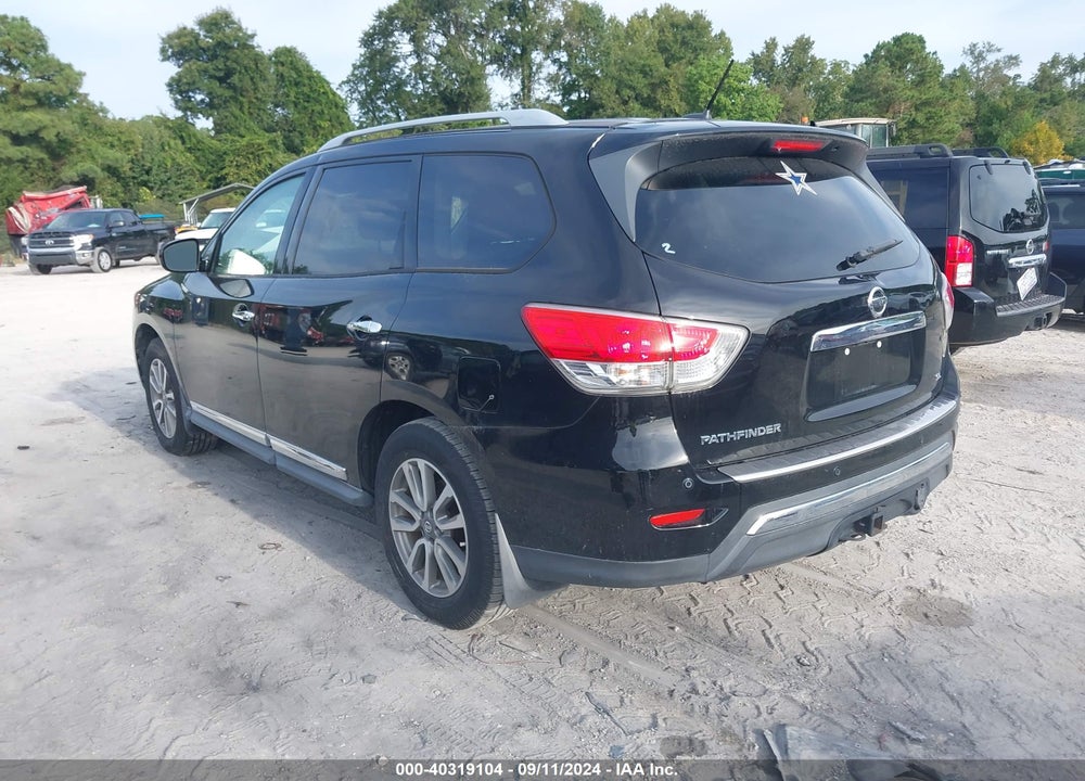 2013 NISSAN PATHFINDER SL VIN: 5N1AR2MN7DC633333