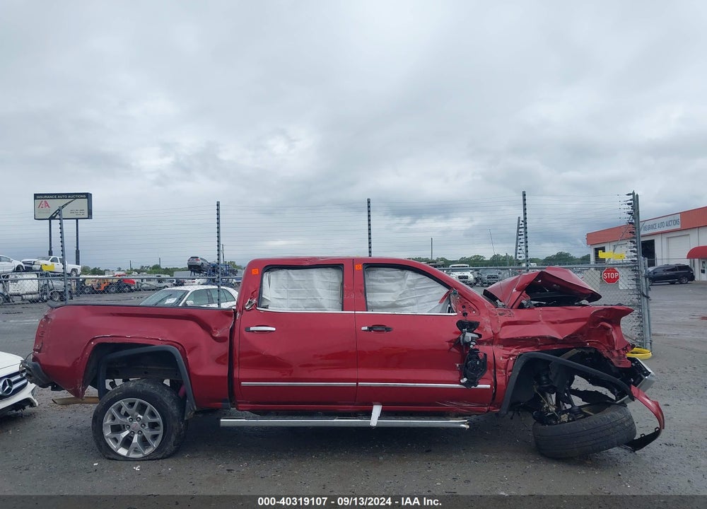 2018 GMC SIERRA 1500 SLT VIN: 3GTU2NEC7JG624581