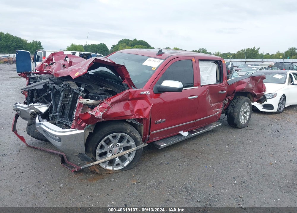 2018 GMC SIERRA 1500 SLT VIN: 3GTU2NEC7JG624581
