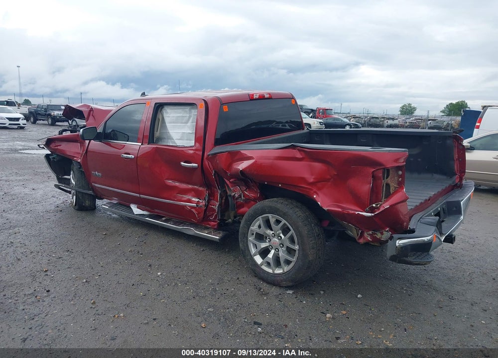 2018 GMC SIERRA 1500 SLT VIN: 3GTU2NEC7JG624581