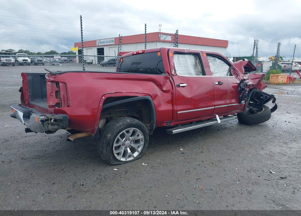 2018 GMC SIERRA 1500 SLT VIN: 3GTU2NEC7JG624581