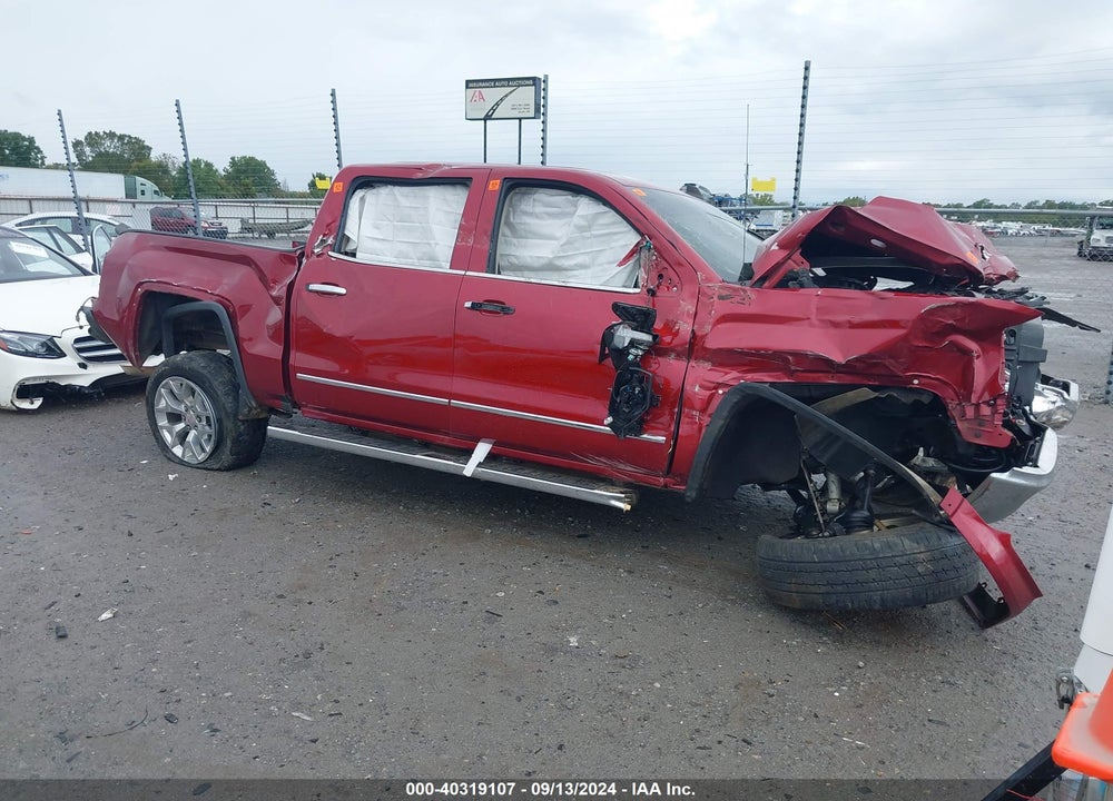 2018 GMC SIERRA 1500 SLT VIN: 3GTU2NEC7JG624581
