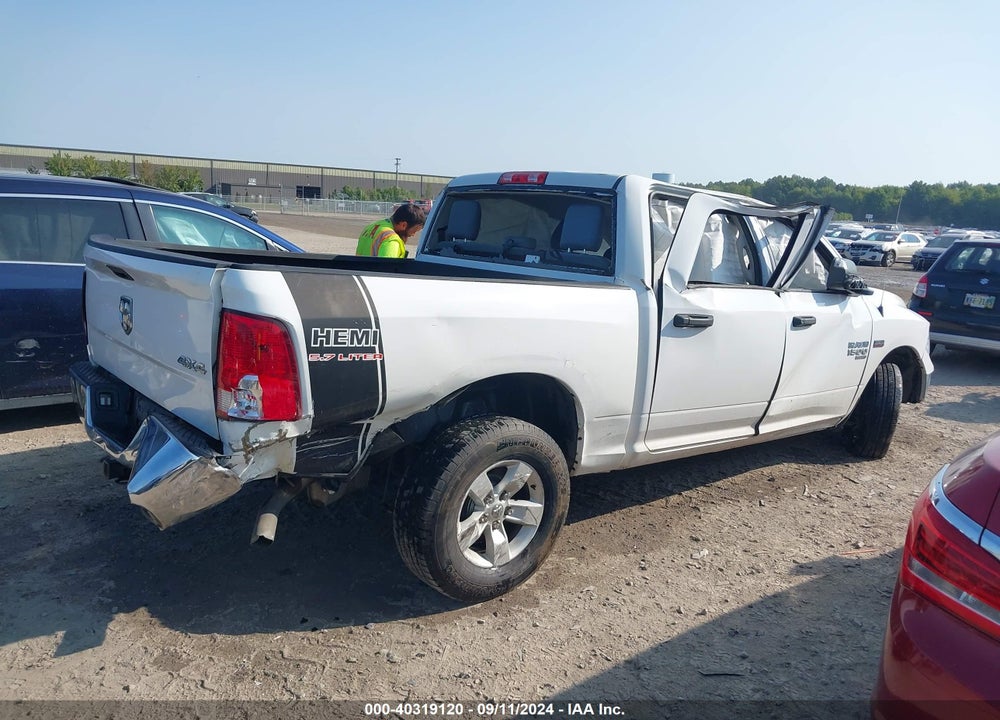 2019 RAM 1500 CLASSIC TRADESMAN 4X4 5'7 BOX VIN: 1C6RR7KT9KS599136