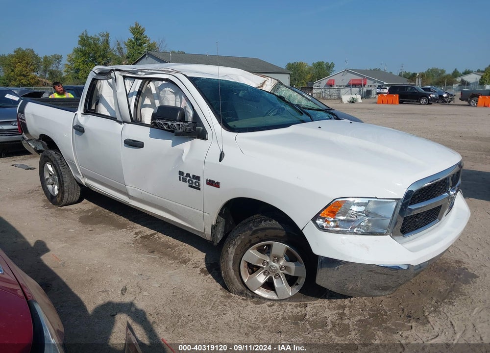 2019 RAM 1500 CLASSIC TRADESMAN 4X4 5'7 BOX VIN: 1C6RR7KT9KS599136