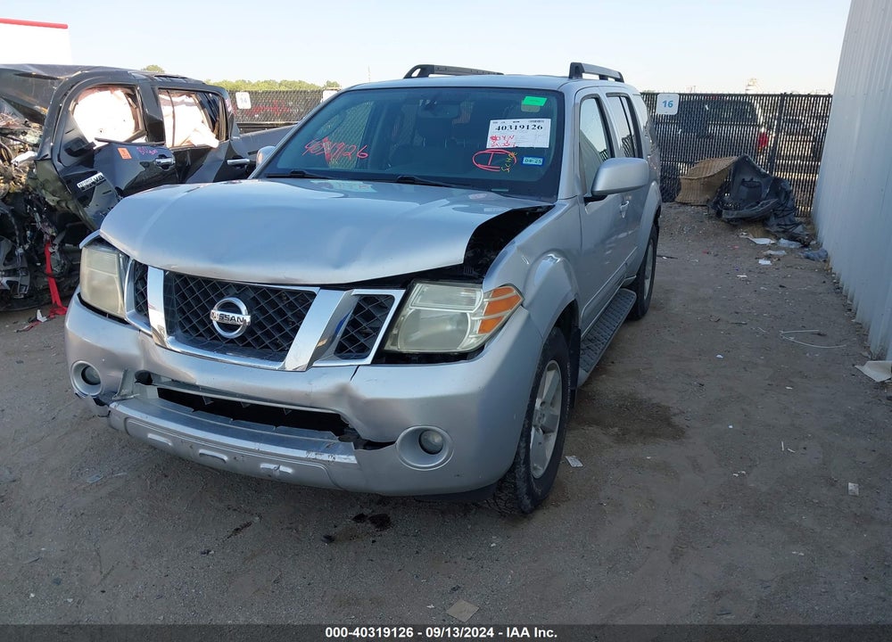 2011 NISSAN PATHFINDER SV VIN: 5N1AR1NN1BC627176