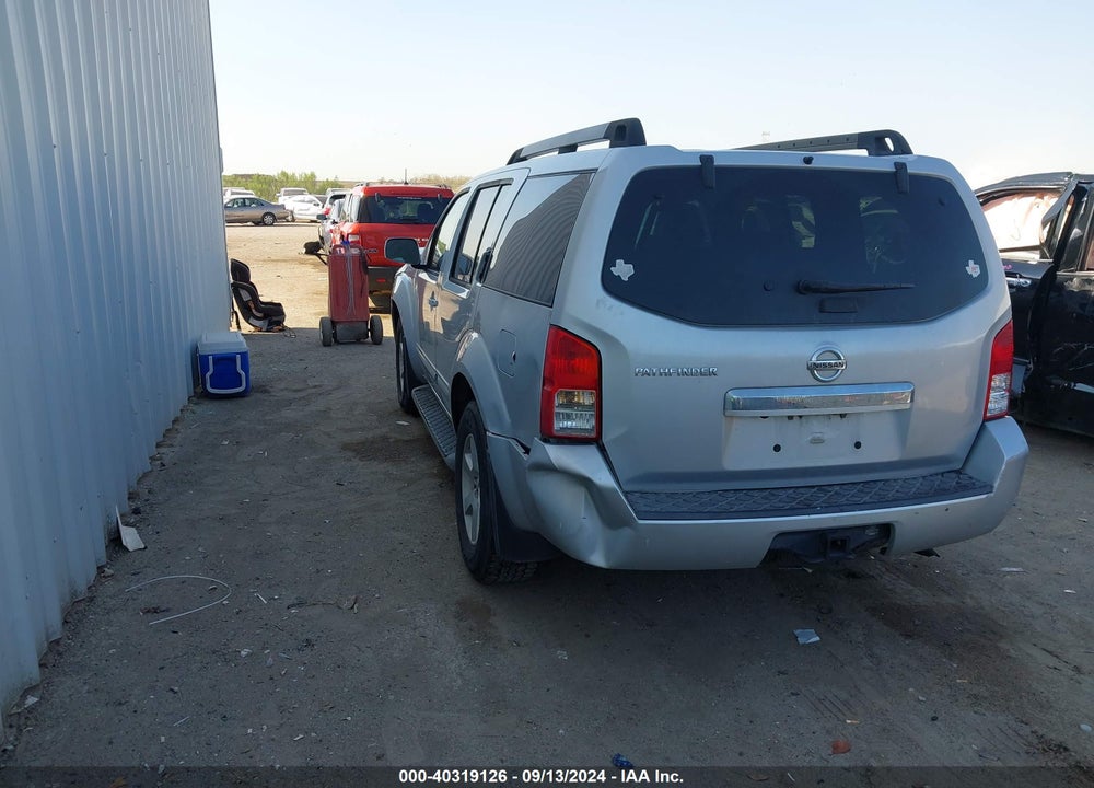 2011 NISSAN PATHFINDER SV VIN: 5N1AR1NN1BC627176
