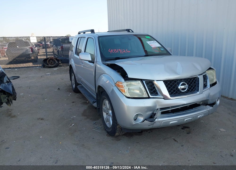 2011 NISSAN PATHFINDER SV VIN: 5N1AR1NN1BC627176
