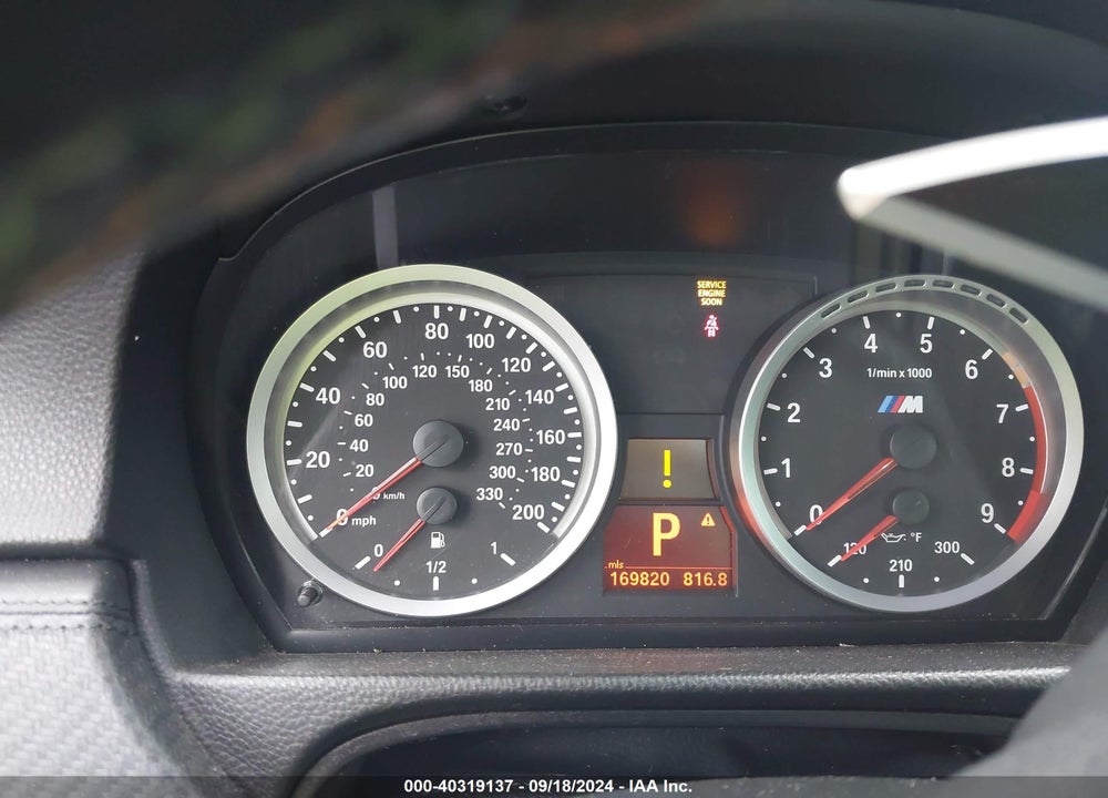 2008 BMW M3 VIN: WBSWD93588PY43000
