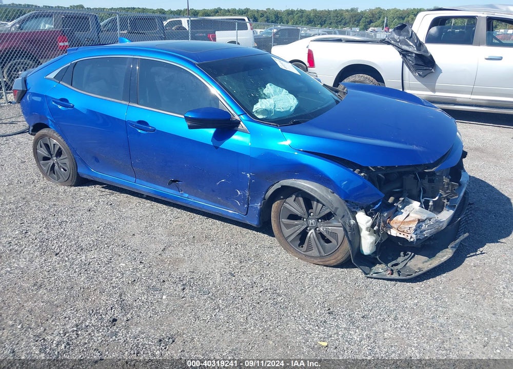 2018 HONDA CIVIC EX VIN: SHHFK7H54JU419824
