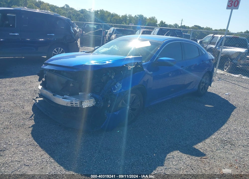 2018 HONDA CIVIC EX VIN: SHHFK7H54JU419824
