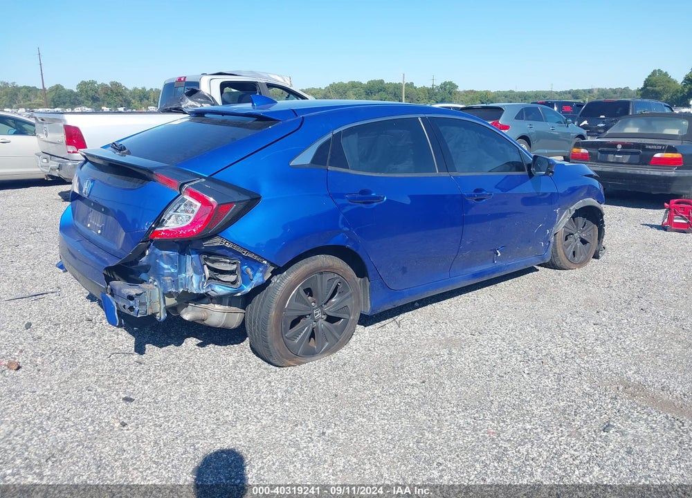2018 HONDA CIVIC EX VIN: SHHFK7H54JU419824