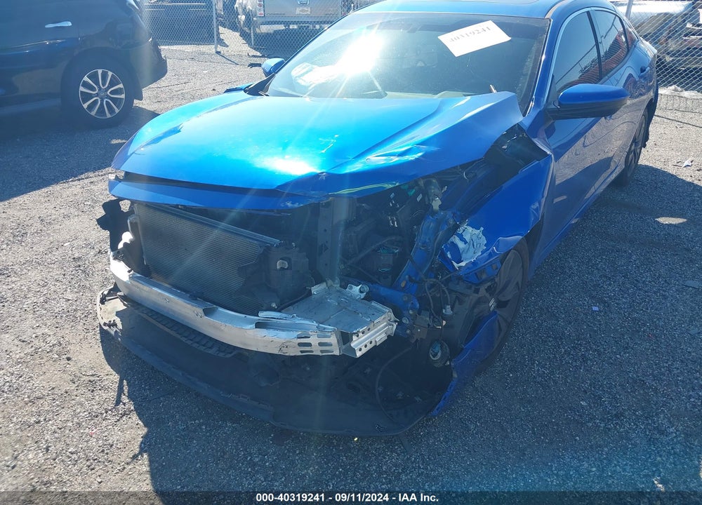 2018 HONDA CIVIC EX VIN: SHHFK7H54JU419824