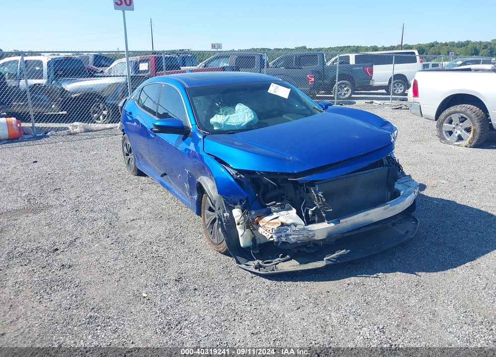 2018 HONDA CIVIC EX VIN: SHHFK7H54JU419824