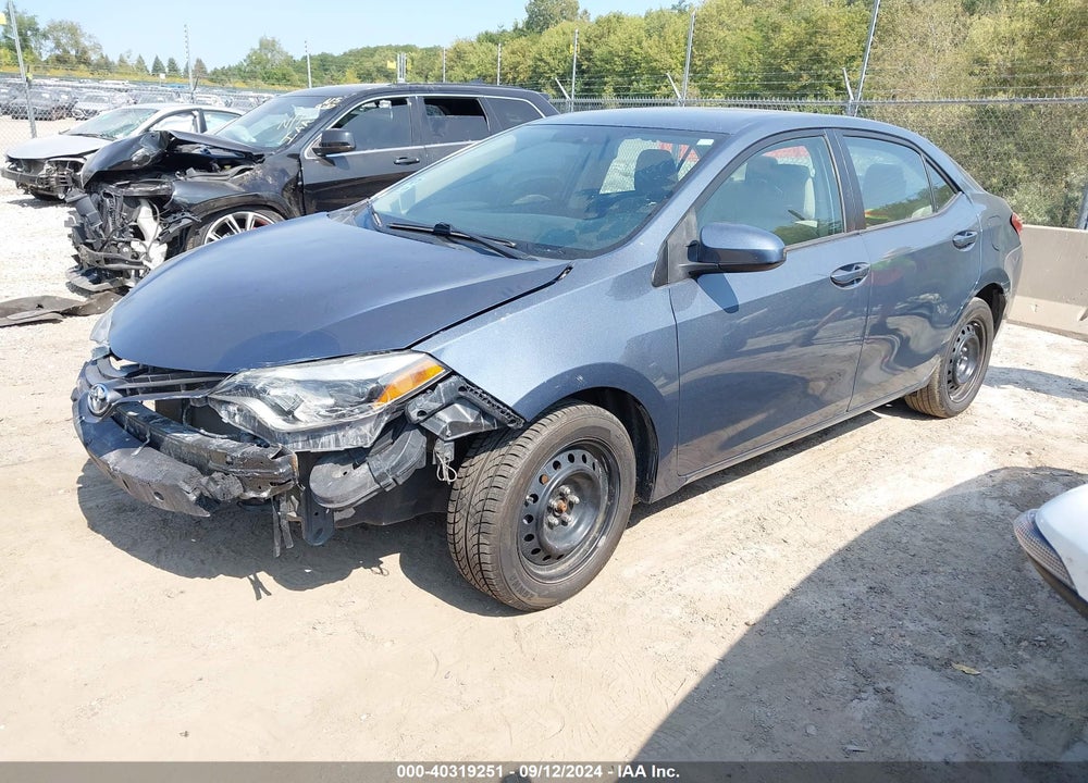 2016 TOYOTA COROLLA LE VIN: 2T1BURHE7GC540205