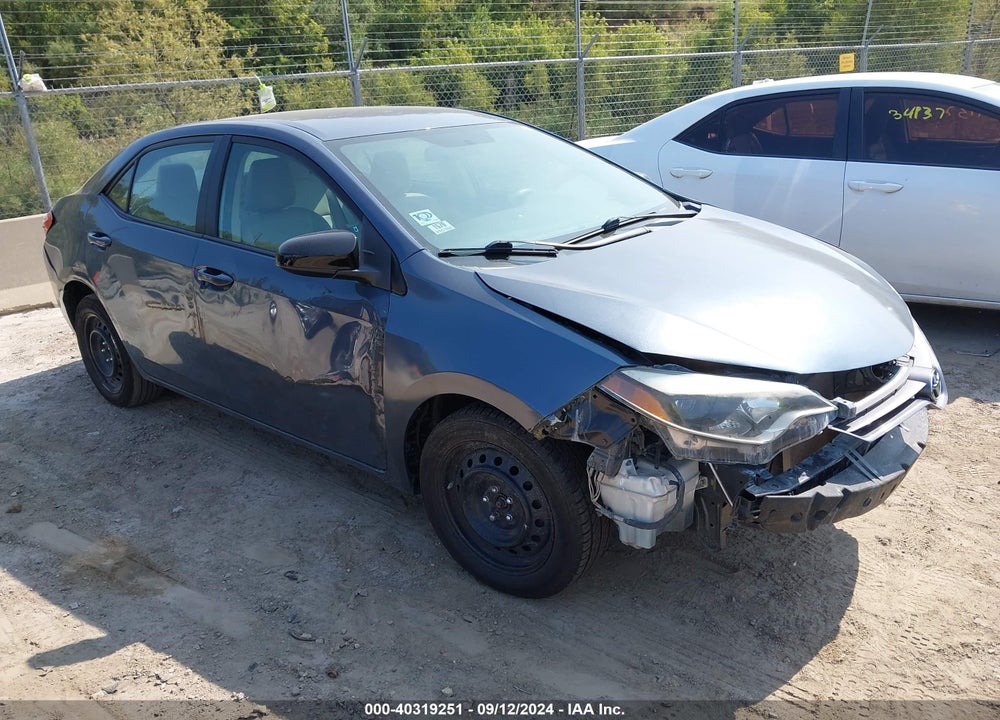 2016 TOYOTA COROLLA LE VIN: 2T1BURHE7GC540205