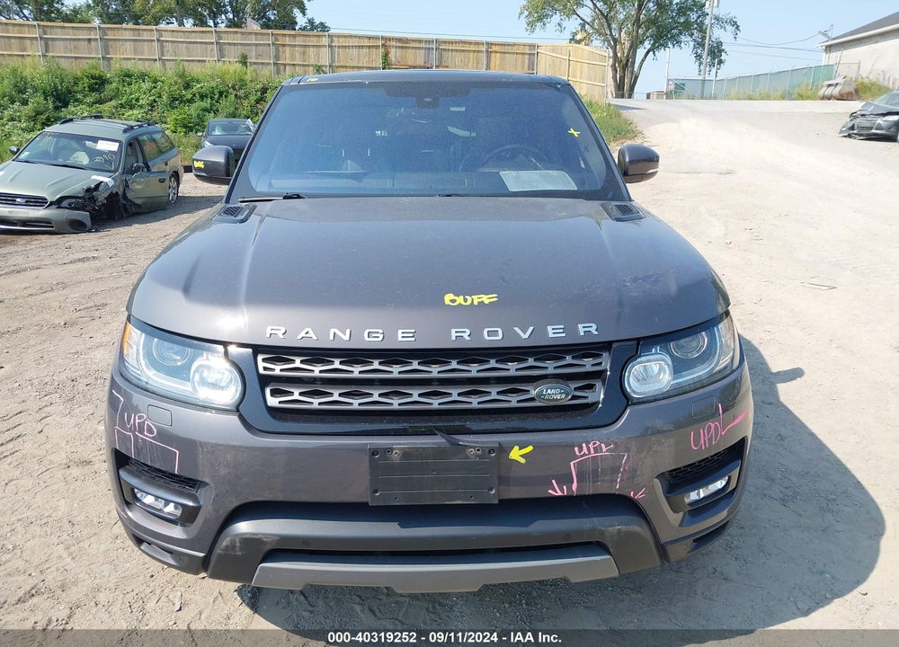 2016 LAND ROVER RANGE ROVER SPORT 3.0L V6 SUPERCHARGED SE VIN: SALWG2PF3GA117998