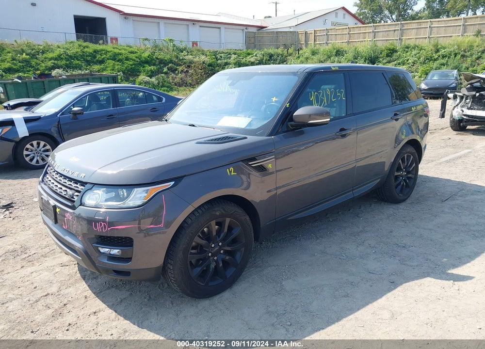 2016 LAND ROVER RANGE ROVER SPORT 3.0L V6 SUPERCHARGED SE VIN: SALWG2PF3GA117998