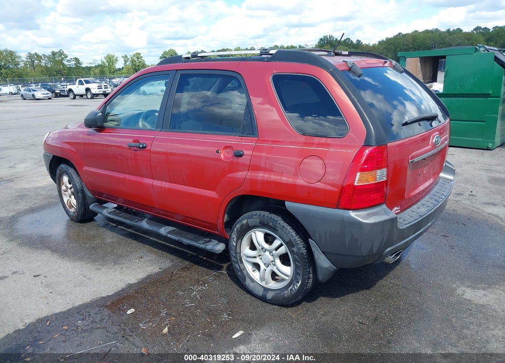 2008 KIA SPORTAGE LX V6 VIN: KNDJF723787497599