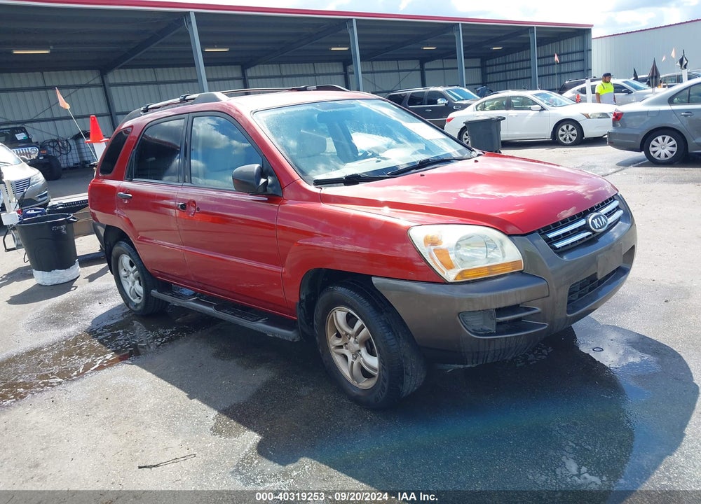 2008 KIA SPORTAGE LX V6 VIN: KNDJF723787497599