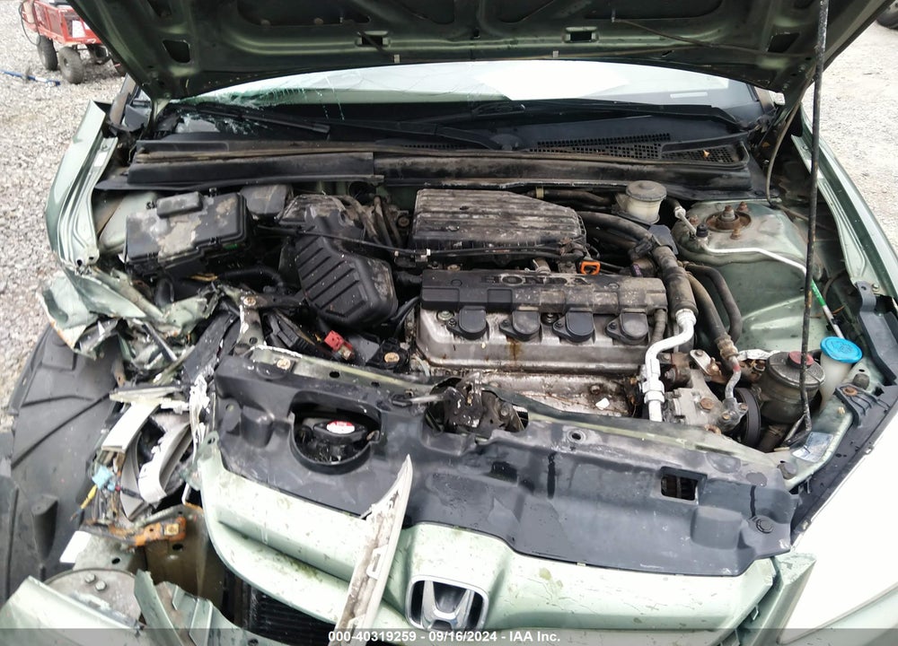 2004 HONDA CIVIC VIN: 1HGES16594L016101