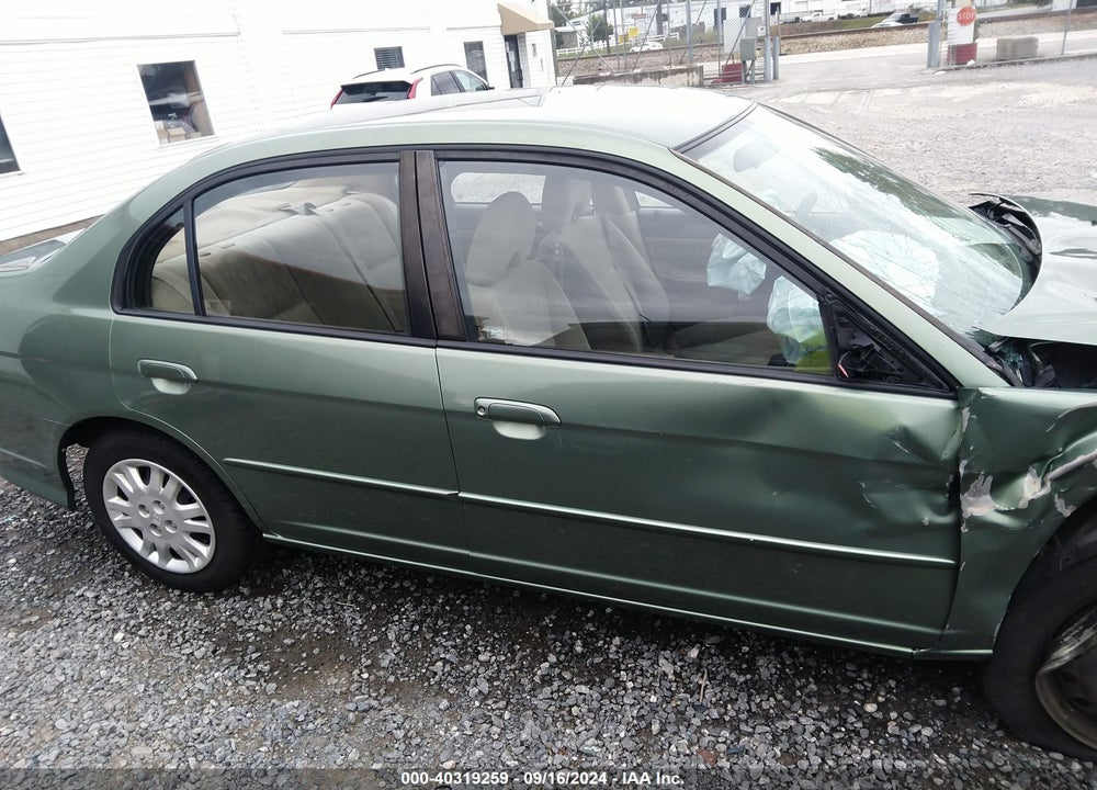 2004 HONDA CIVIC VIN: 1HGES16594L016101
