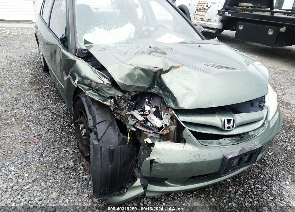 2004 HONDA CIVIC VIN: 1HGES16594L016101