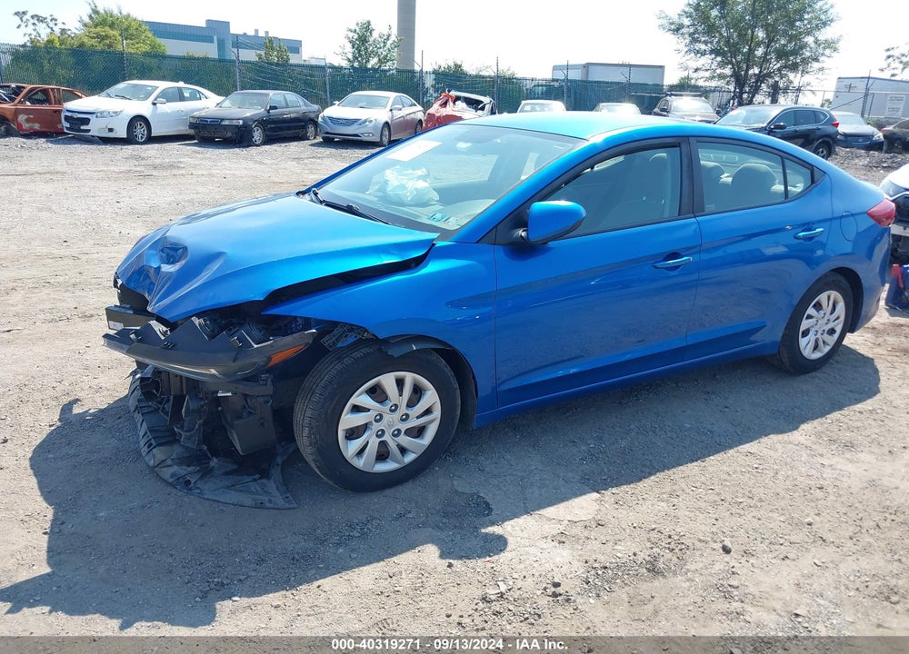2018 HYUNDAI ELANTRA SE VIN: 5NPD74LF9JH329708