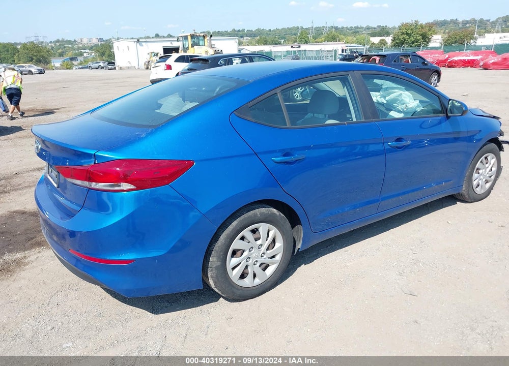 2018 HYUNDAI ELANTRA SE VIN: 5NPD74LF9JH329708