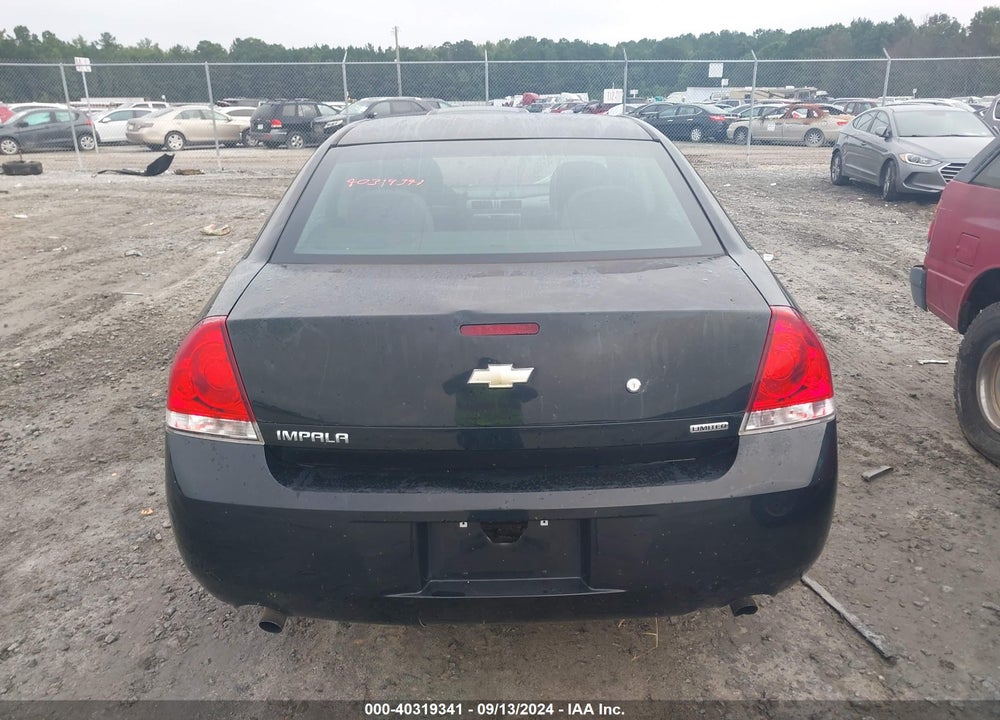 2016 CHEVROLET IMPALA LIMITED POLICE VIN: 2G1WD5E30G1113968