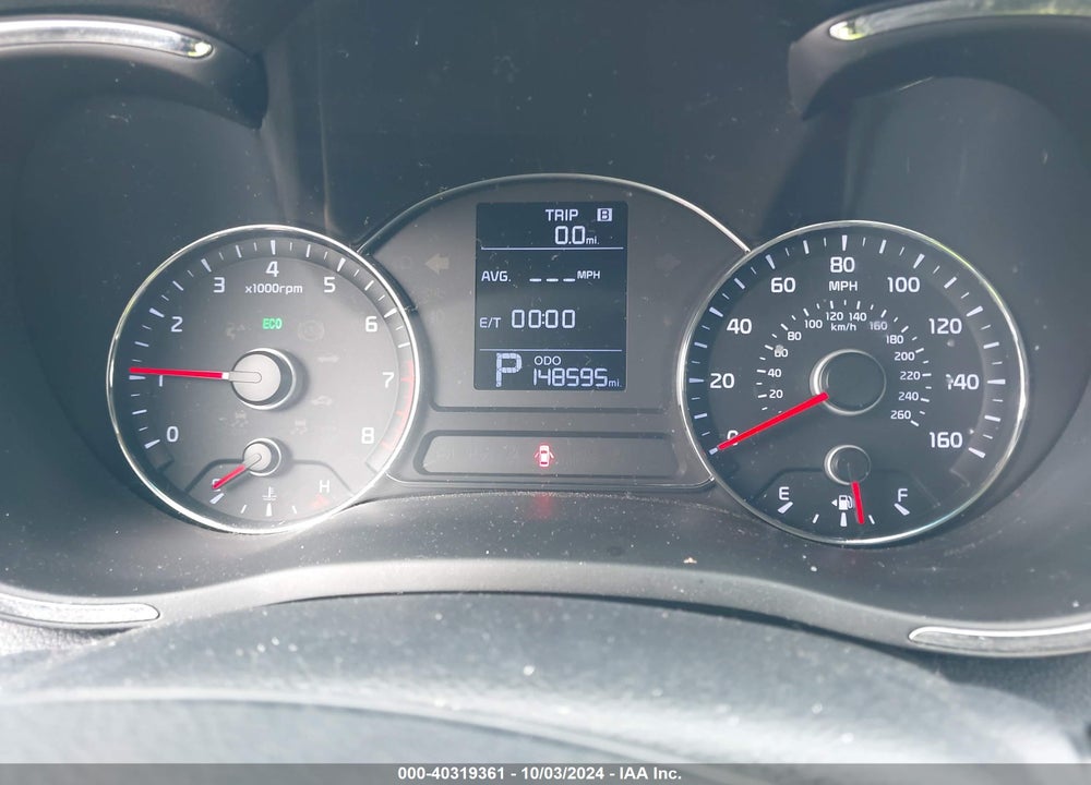 2015 KIA FORTE LX VIN: KNAFK4A60F5334827