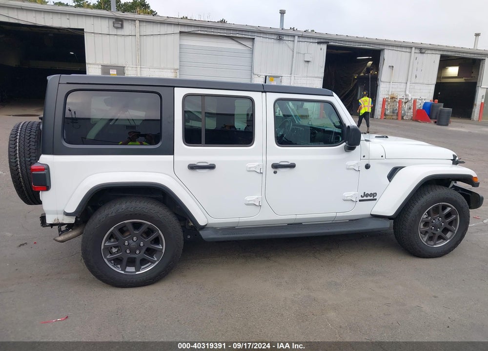 2021 JEEP WRANGLER UNLIMITED 80TH ANNIVERSARY 4X4 VIN: 1C4HJXDN7MW581045