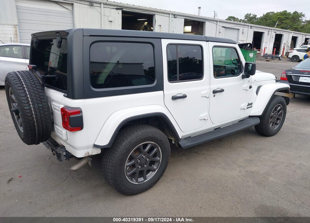 2021 JEEP WRANGLER UNLIMITED 80TH ANNIVERSARY 4X4 VIN: 1C4HJXDN7MW581045